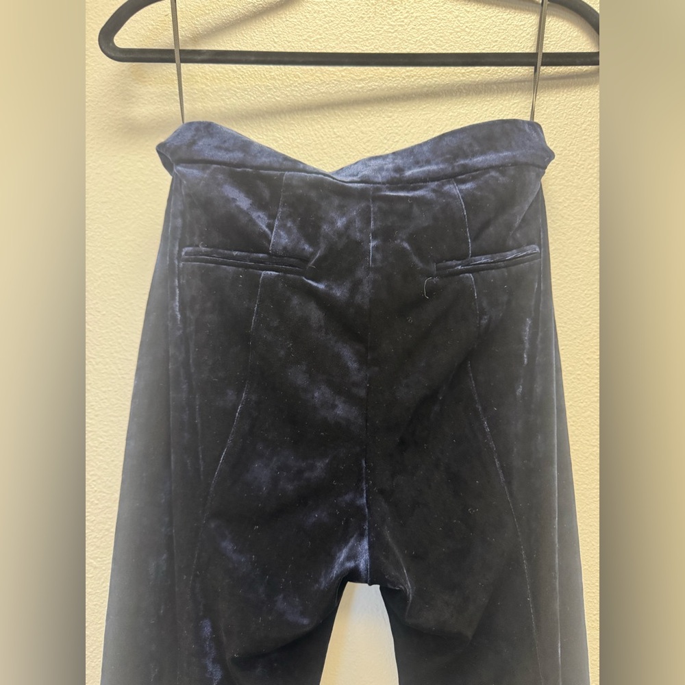 Velvet flared pants - Picture 11 of 11